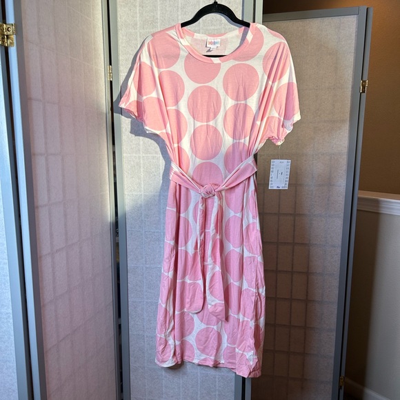 LuLaRoe Dresses & Skirts - NWT LuLaRoe Marly mid length dress with removable waist tie
